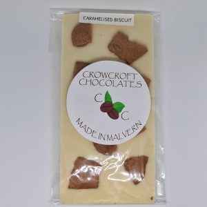 White Chocolate with Caramelised Biscuit